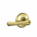 Propation Entrance Door Knob Bright Brass Box Pack PR2683175